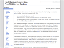 Tablet Screenshot of hashbackup.com